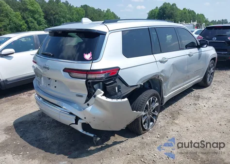 2021 Jeep Grand Cherokee L Overland 4X4 from USA, damaged, VIN 1C4RJKDG4M8145556